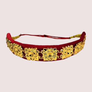 Kumauni Guloband with Nath & Mangtika â€“ Bridal Gold Jewelry Set